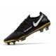 Chaussure Nouveau Nike Phantom GT Elite Tech Craft FG Noir Or