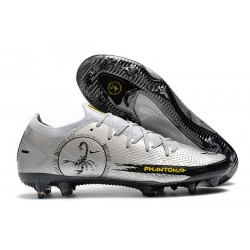 Chaussure Nouveau Nike Phantom GT Elite Scorpion FG Argent Noir