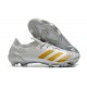 adidas Crampon Predator Mutator 20.1 Low FG Blanc Or