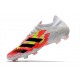 adidas Crampon Predator Mutator 20.1 Low FG Blanc Orange Noir