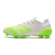 adidas Crampon Predator Mutator 20.1 Low FG Blanc Vert