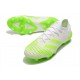 adidas Crampon Predator Mutator 20.1 Low FG Blanc Vert