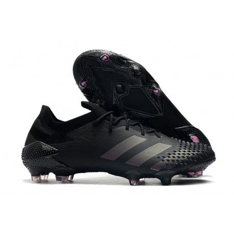 adidas Crampon Predator Mutator 20.1 Low FG Noir