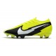 Chaussure Nike Mercurial Vapor XIII Elite FG Jaune Noir Blanc