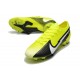 Chaussure Nike Mercurial Vapor XIII Elite FG Jaune Noir Blanc