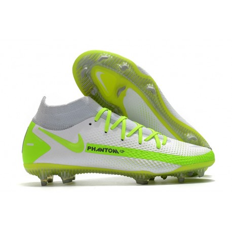 Nike Chaussure Phantom GT Elite DF FG - Blanc Vert