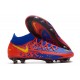 Nike Chaussure Phantom GT Elite DF FG - Rouge Bleu Jaune