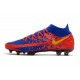 Nike Chaussure Phantom GT Elite DF FG - Rouge Bleu Jaune