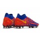 Nike Chaussure Phantom GT Elite DF FG - Rouge Bleu Jaune