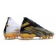 adidas Nemeziz 19+ FG Crampons de Football Noir Or Blanc