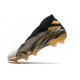 adidas Nemeziz 19+ FG Crampons de Football Noir Or Blanc