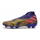 adidas Nemeziz 19+ FG Crampons Encre Energie Rose Signal Vert Signal