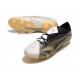 Chaussure adidas Nemeziz 19.1 FG Blanc Or Metallique Noir