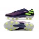 Chaussure adidas Nemeziz 19.1 FG Violet Vert