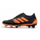 Chaussures Football adidas Copa 19.1 FG Noir Orange