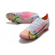 Nike pour hommes Mercurial Vapor XIV Elite FG Blanc Multicolore