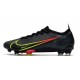 Nike pour hommes Mercurial Vapor XIV Elite FG Noir Cyber Noir