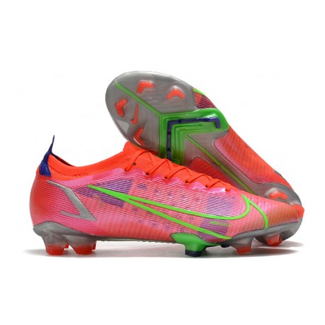 Nike pour hommes Mercurial Vapor XIV Elite FG Rubis Argent Metallique