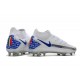 Nike Chaussure Phantom GT Elite DF FG - Blanc Bleu