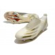 Chaussure adidas X Ghosted + FG Inflight - Blanc Doré Noir