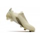 Chaussure adidas X Ghosted + FG Inflight - Blanc Doré Noir