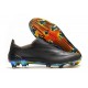 Chaussure adidas X Ghosted + FG Superstealth - Noir Bleu cyan