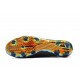 Chaussure adidas X Ghosted + FG Superstealth - Noir Bleu cyan