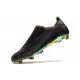Chaussure adidas X Ghosted + FG Superstealth - Noir Bleu cyan