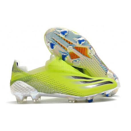 Chaussure adidas X Ghosted + FG Superlative - Jaune Noir Bleu