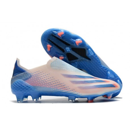 Chaussure adidas X Ghosted + FG Bleu Orange