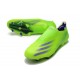 Chaussure adidas X Ghosted + FG Precision To Blur - Vert Violet Jaune