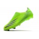 Chaussure adidas X Ghosted + FG Precision To Blur - Vert Violet Jaune