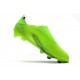 Chaussure adidas X Ghosted + FG Precision To Blur - Vert Violet Jaune