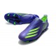 Chaussure adidas X Ghosted + FG Violet Vert