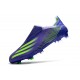 Chaussure adidas X Ghosted + FG Violet Vert