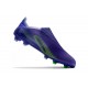 Chaussure adidas X Ghosted + FG Violet Vert