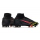 Nike Mercurial Superfly VIII Elite FG Black x Prism - Noir Cyber
