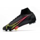 Nike Mercurial Superfly VIII Elite FG Black x Prism - Noir Cyber