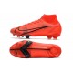 Chaussure Nike Mercurial Superfly 8 Elite FG Rouge Noir