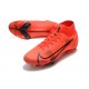 Chaussure Nike Mercurial Superfly 8 Elite FG Rouge Noir