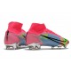 Nike Mercurial Superfly VIII Elite FG Rose Bleu Vert