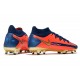 Neuf Nike Phantom GT Elite DF FG Orange Bleu Or