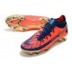 Neuf Nike Phantom GT Elite DF FG Orange Bleu Or