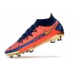 Neuf Nike Phantom GT Elite DF FG Orange Bleu Or