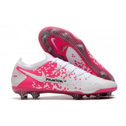 Nike 2021 Phantom GT Elite FG Blanc Rose