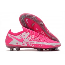 Nike 2021 Phantom GT Elite FG Rose Blanc