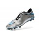 Crampon de Foot Neymar Nike HyperVenom Phantom FG Gris Bleu