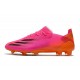Crampons adidas X Ghosted.1 FG Rose Noir Orange&nbsp;