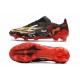 Crampons adidas X Ghosted.1 FG Noir Rouge Or