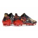 Crampons adidas X Ghosted.1 FG Noir Rouge Or